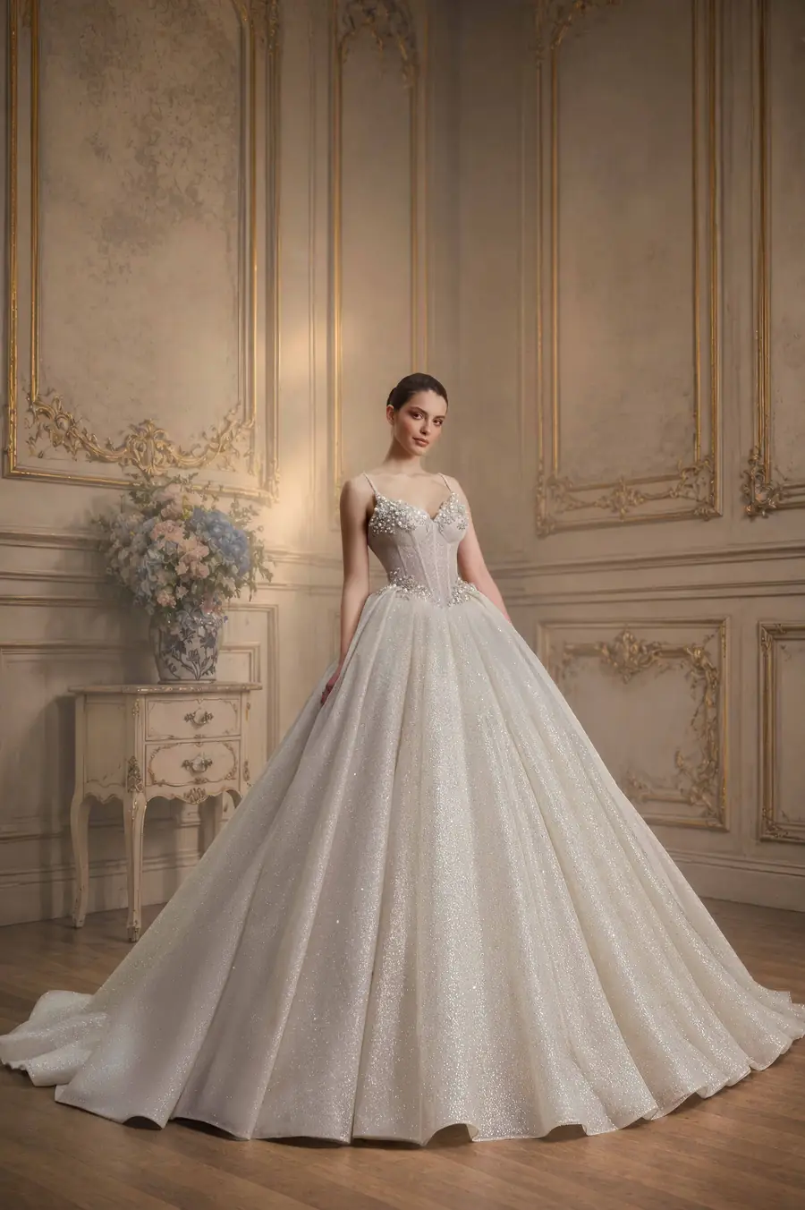 Robe de mariée Vladiyan Royal Modèle 2742, The Muse Era Printemps-Été 2027